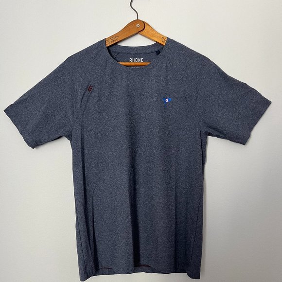 RHONE T-Shirt, Blue/Grey, size small S/P - Picture 1 of 4